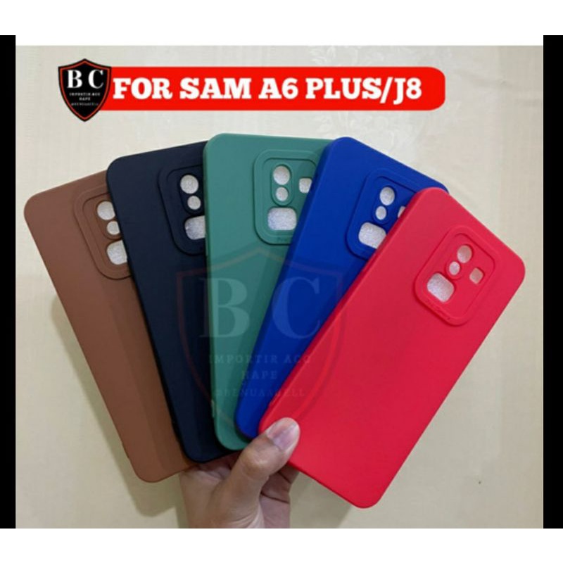 Silikon Softcase Case Pro Camera Samsung J8 Samsung A6plus Samsung A6+ Samsung A6 Plus