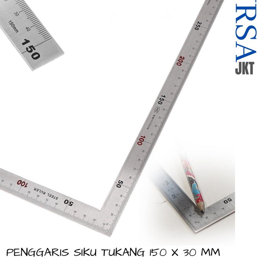 

Langsung Order PENGGARIS SIKU 90 DERAJAT STAINLESS STEEL 15OMM X 30 CM ALAT PERTUKANGAN DUA SISI PRESISI JU7`