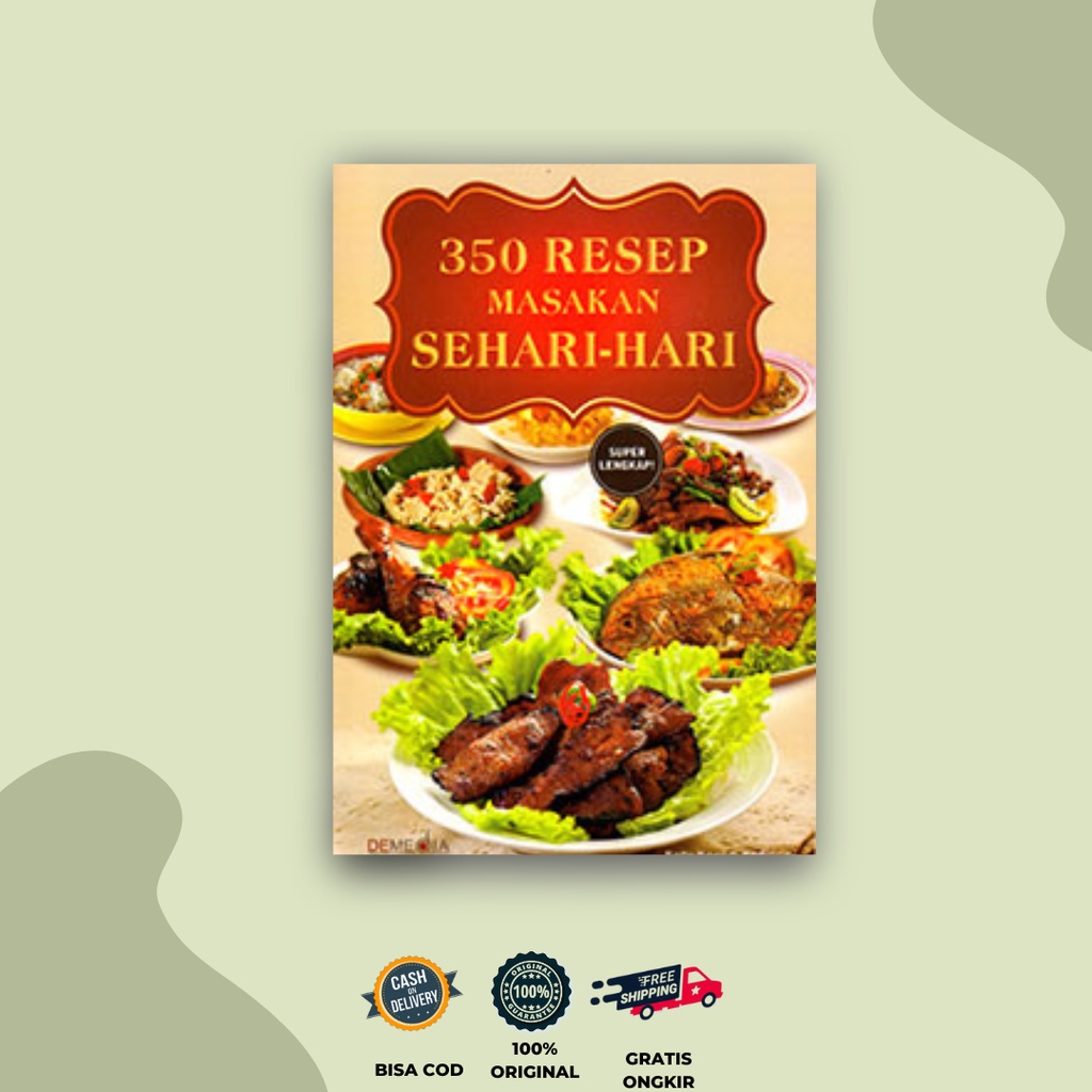 AG - BUKU 350 RESEP MASAKAN SEHARI-HARI