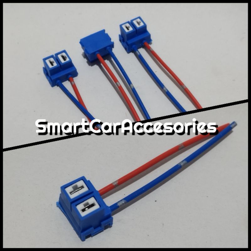 Soket Socket Fitting Piting Lampu Mobil H7 Keramik