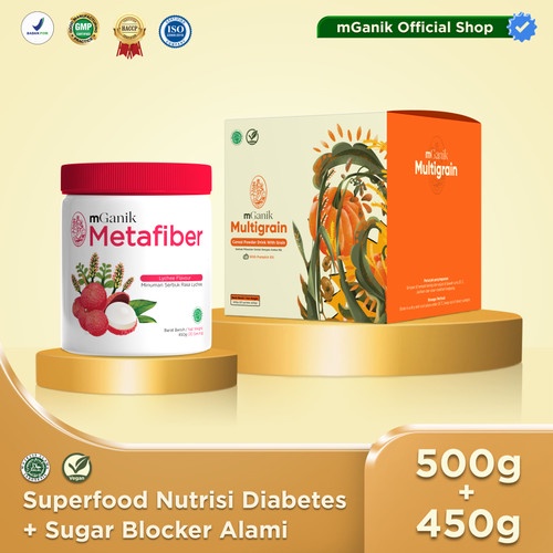 mGanik Multigrain Metafiber m ganik mganic multigren multigrand multi grain meta fiber mitafiber mat