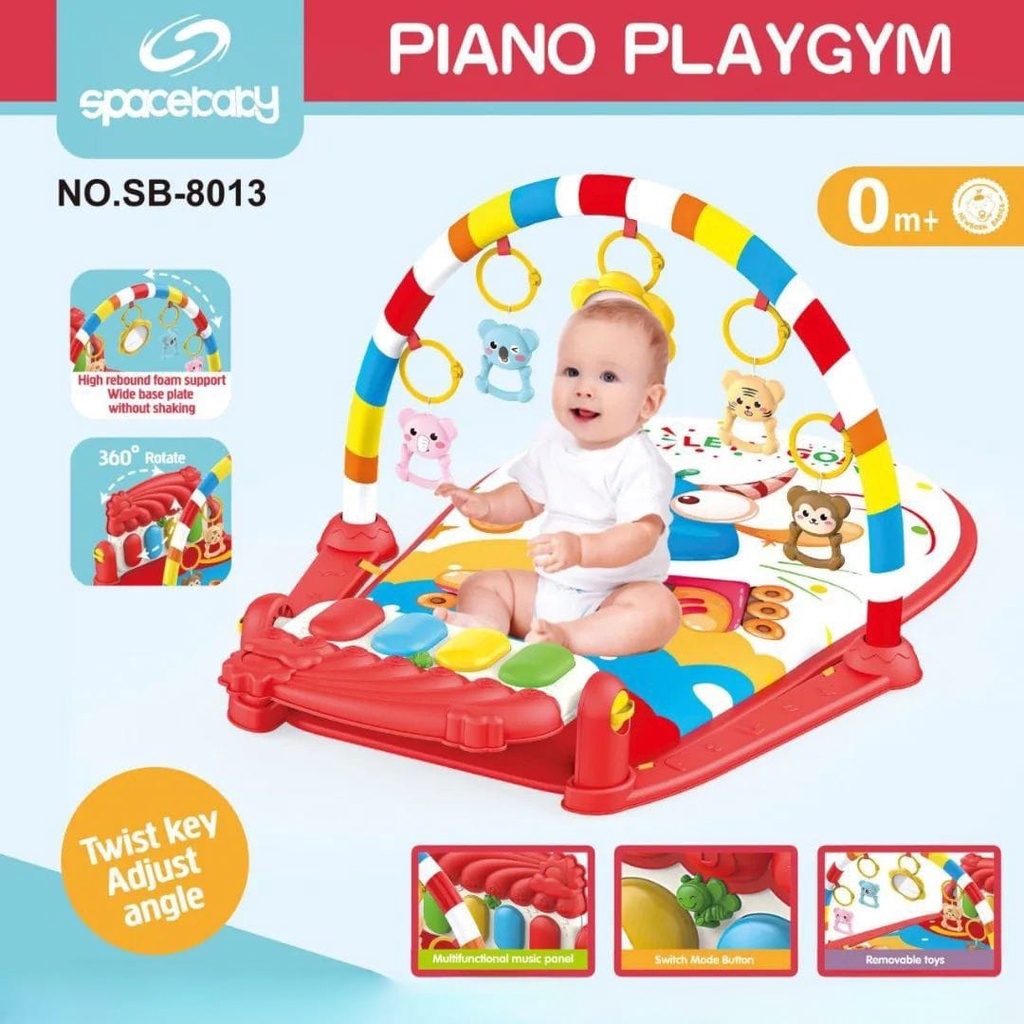 SPACEBABY PIANO PLAYGYM SB-8013 / PLAYMAT BAYI