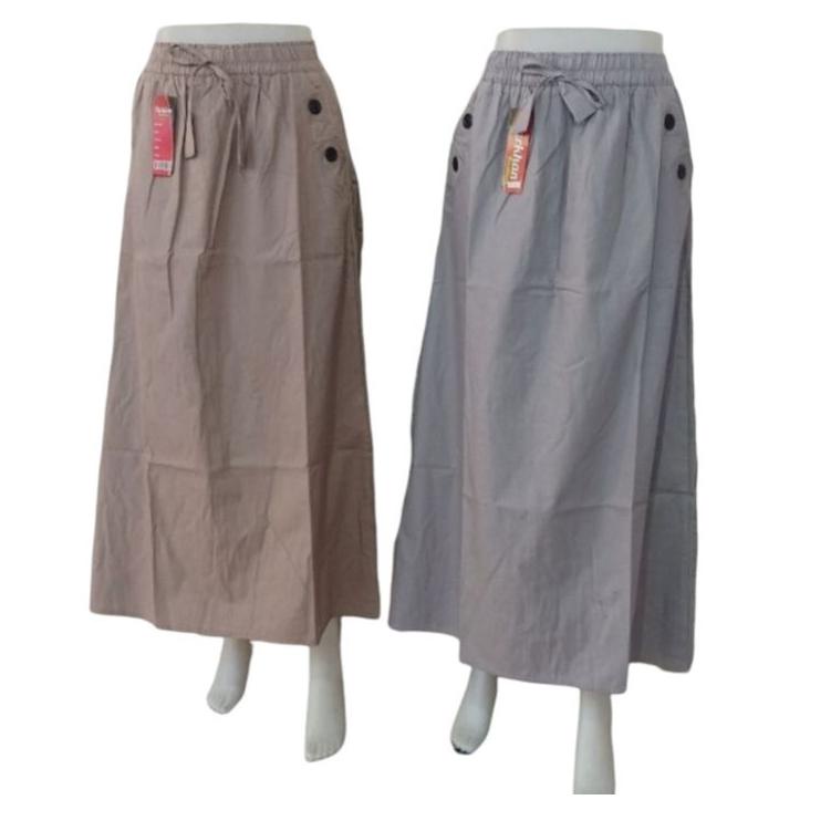 Tren Terbaru ROK PANJANG A POLOS KATUN BANGKOK