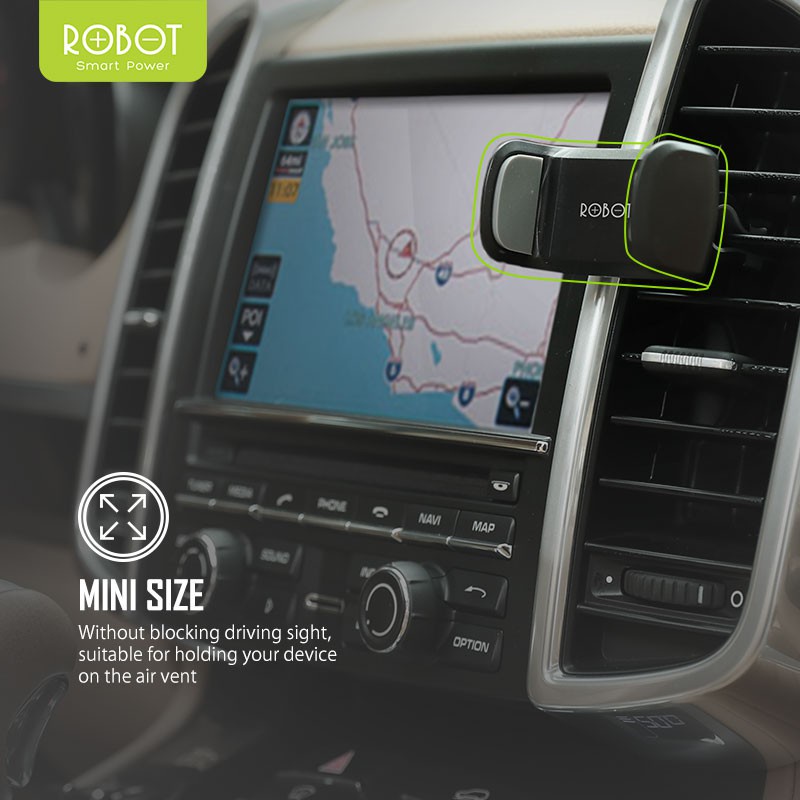 ROBOT Stand Car Holder RT-CH07 Silicon Pad For Smartphone Car For Mobil Original