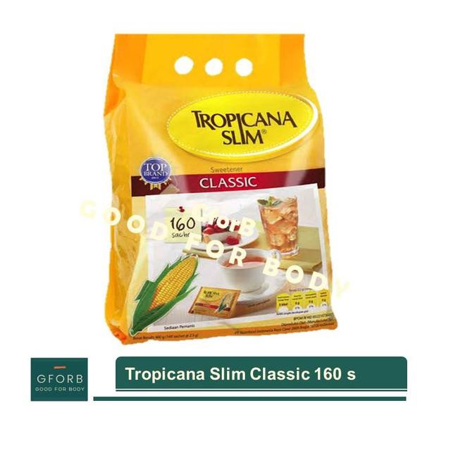 

♧ Tropicana Slim Sweetener Classic 160pcs ➬
