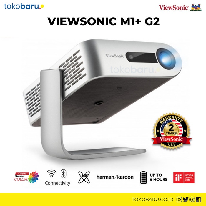 

[[JNT COD]] Projector Viewsonic M1+ G2 - Garansi Resmi 2 Tahun