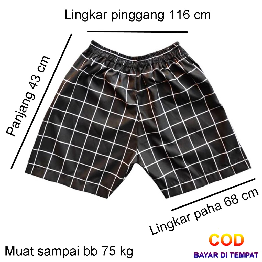 ✅COD JUMBO Celana Pendek Kolor Boxer Anak Dan Dewasa Pria Wanita Cowok Cewek Distro