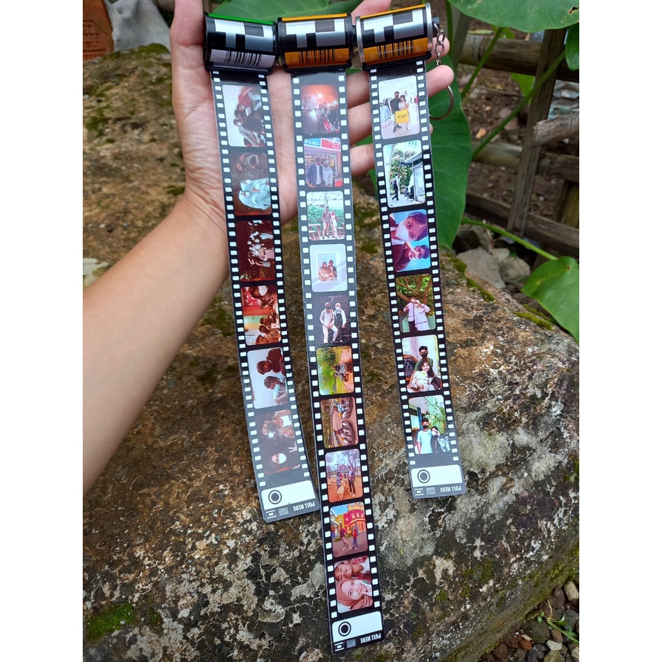 Stellarspace16 Roll Film Custom Gantungan Kunci 10 Foto Valentine'S / Kado Gantungan Roll Film /
