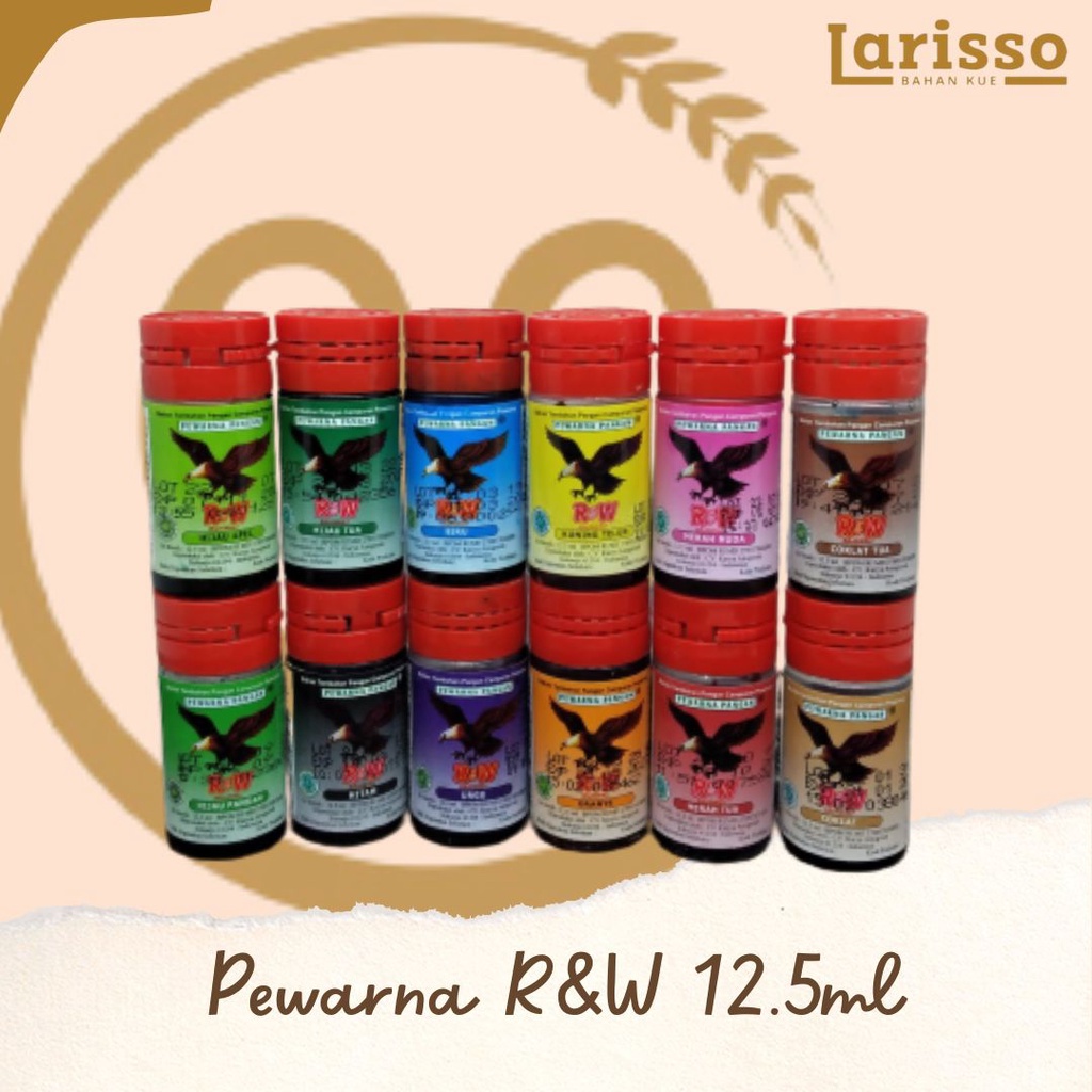 

R&W PEWARNA MAKANAN FOOD COLOURING 12.5ML