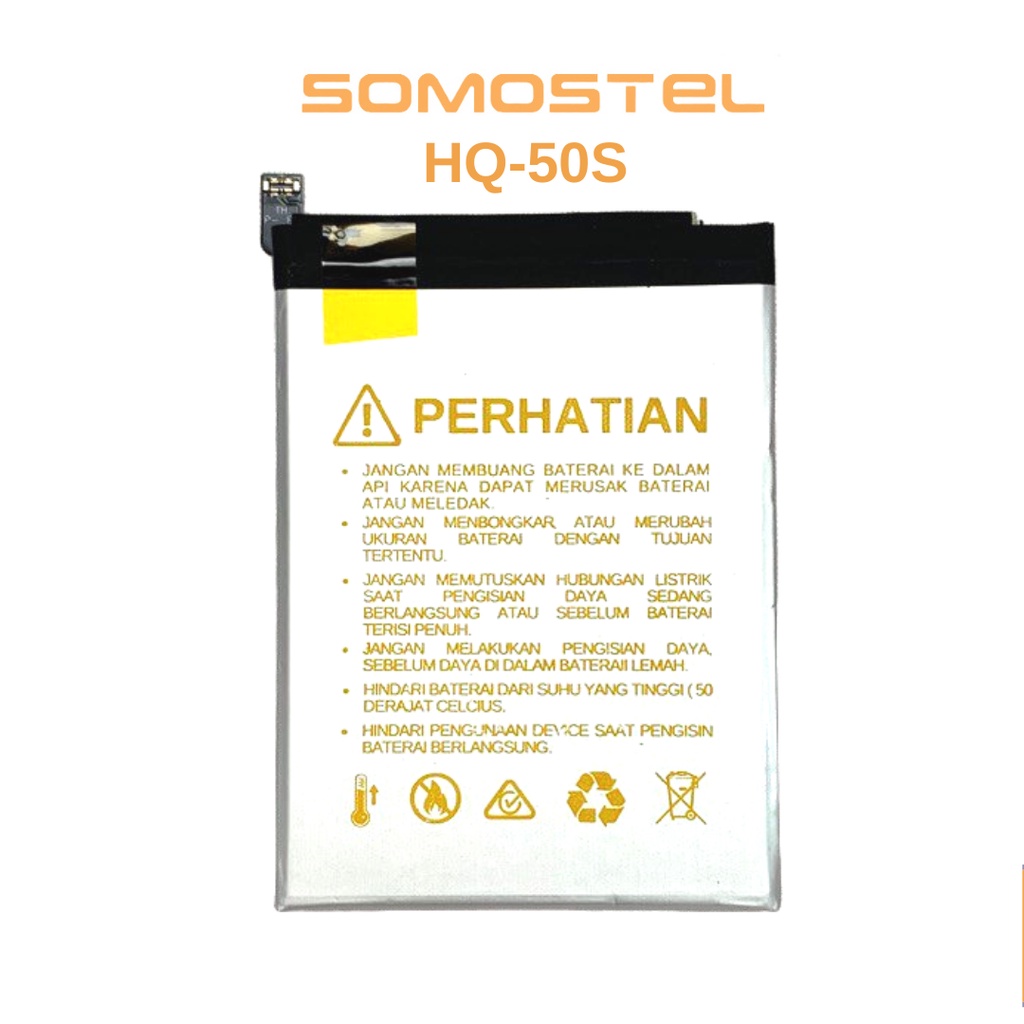 Somostel - HQ-50S Samsung A02s / A03 / A03S Batre Batrai Baterai