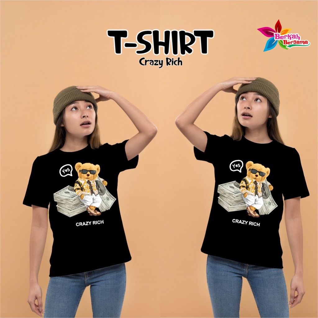 BAJU KAOS SHIRT PRIA WANITA UNISEX STREETWEAR KAOS SURFING PAKAIAN ATASAN CEWEK COWOK TSHIRT BB7223