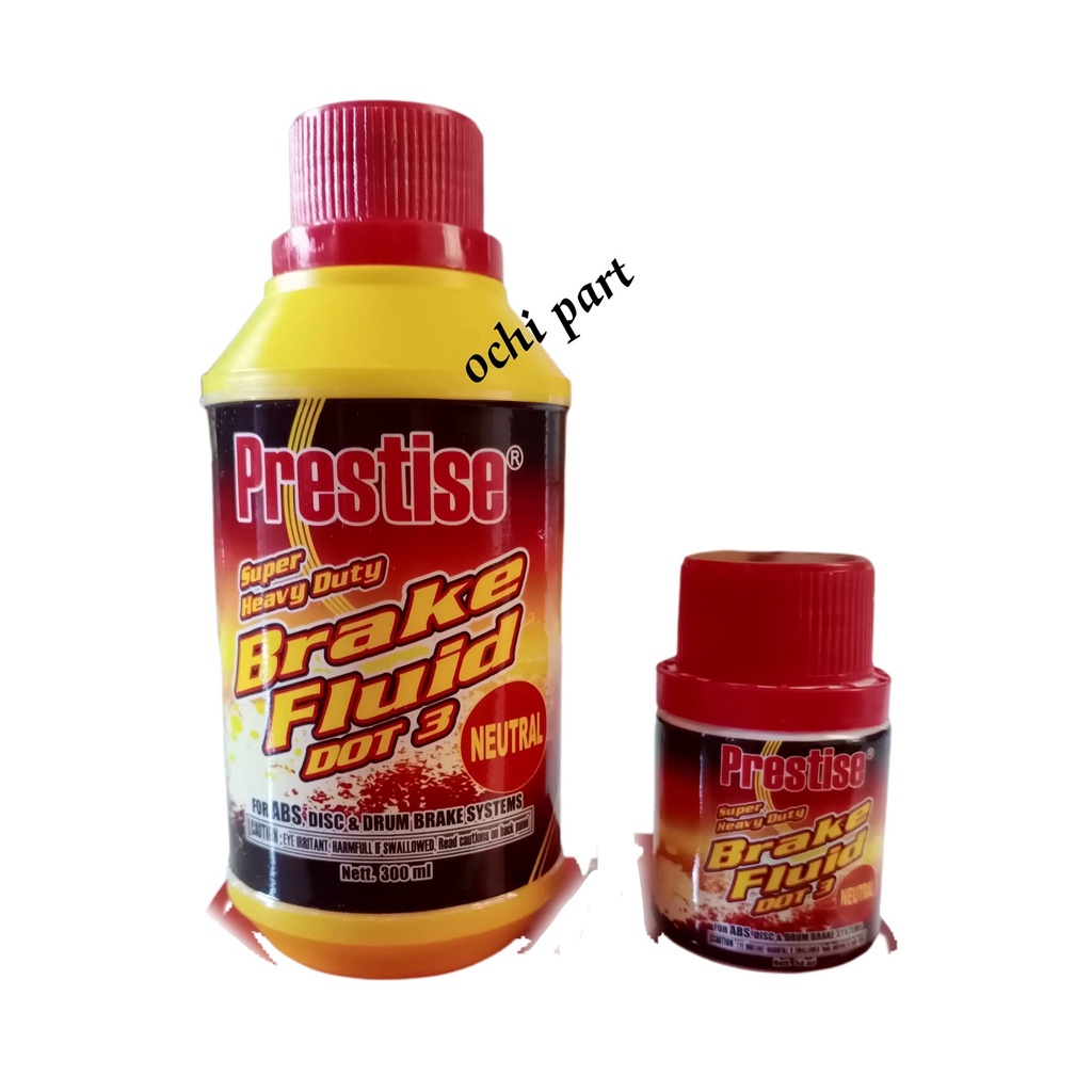 Minyak Rem PRESTISE Dot 3 Merah / Minyak Rem Motor / Brake Fluid PRESTISE