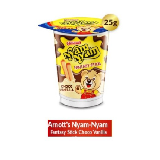 NYAM-NYAM 25GR CHOCO VANILA  FANTASTY STICK