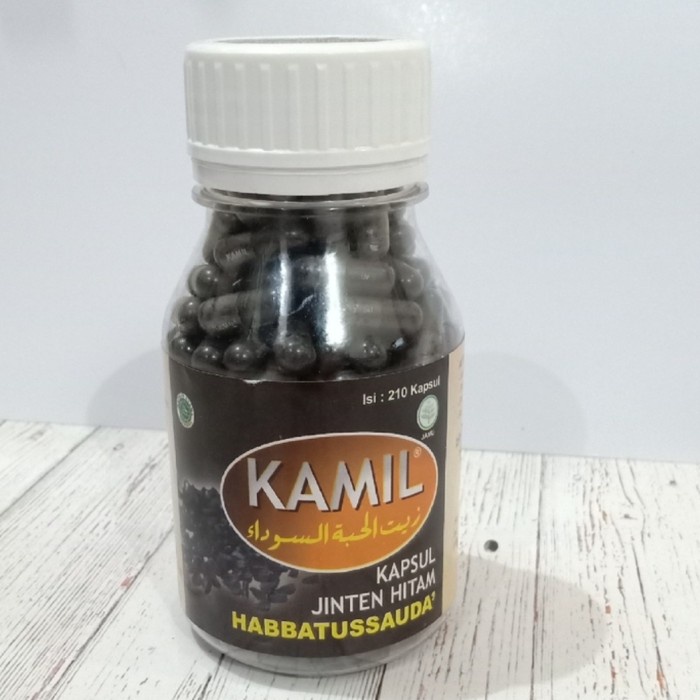 Kapsul Jinten Hitam Kamil Habbatussauda 210 kapsul