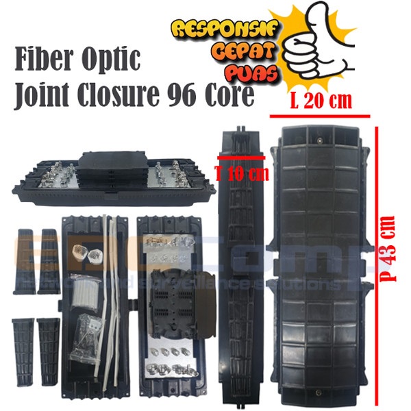 Fiber Optic Joint Closure 96 Core / Joint Closure FO 96 Core FTTH