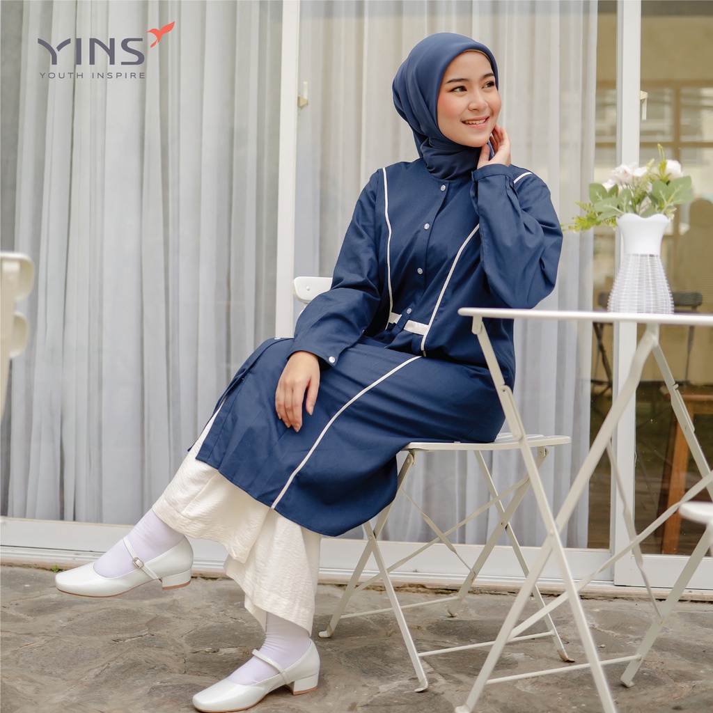INSPIRE TUNIK ITU 86 BAHAN INTERLIST MIX TOYOBO TERBARU CASUAL STYLE BISA COD