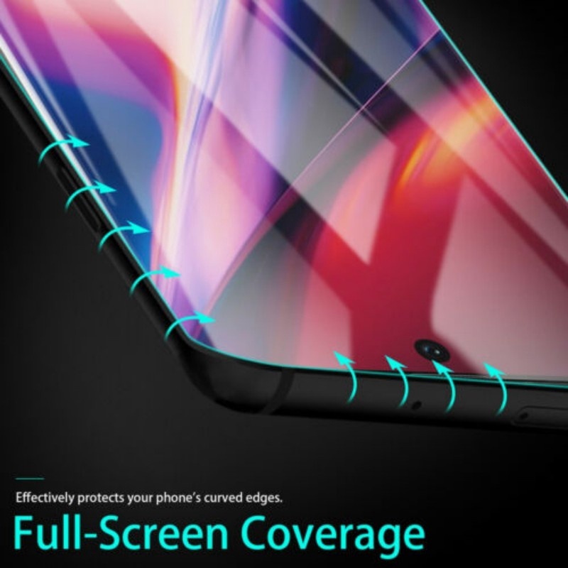 Full Cover Lem UV Tempered Glass Film Pelindung Layar Untuk Samsung Galaxy Note10 Note10Plus10+/ Hot Sale