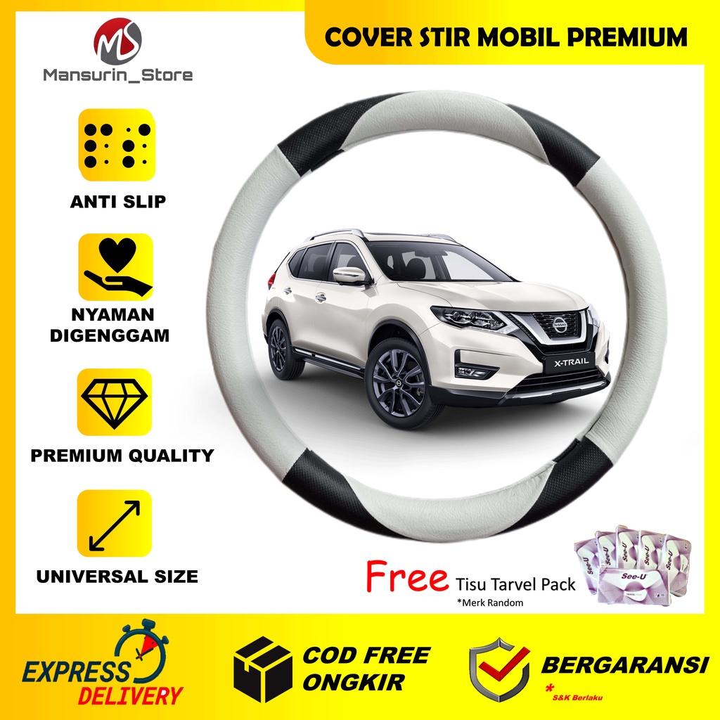 Cover Stir Mobil X-Trail Sarung Setir Nissan X-Trail Cover Ster Mobil Nissan X-Trail