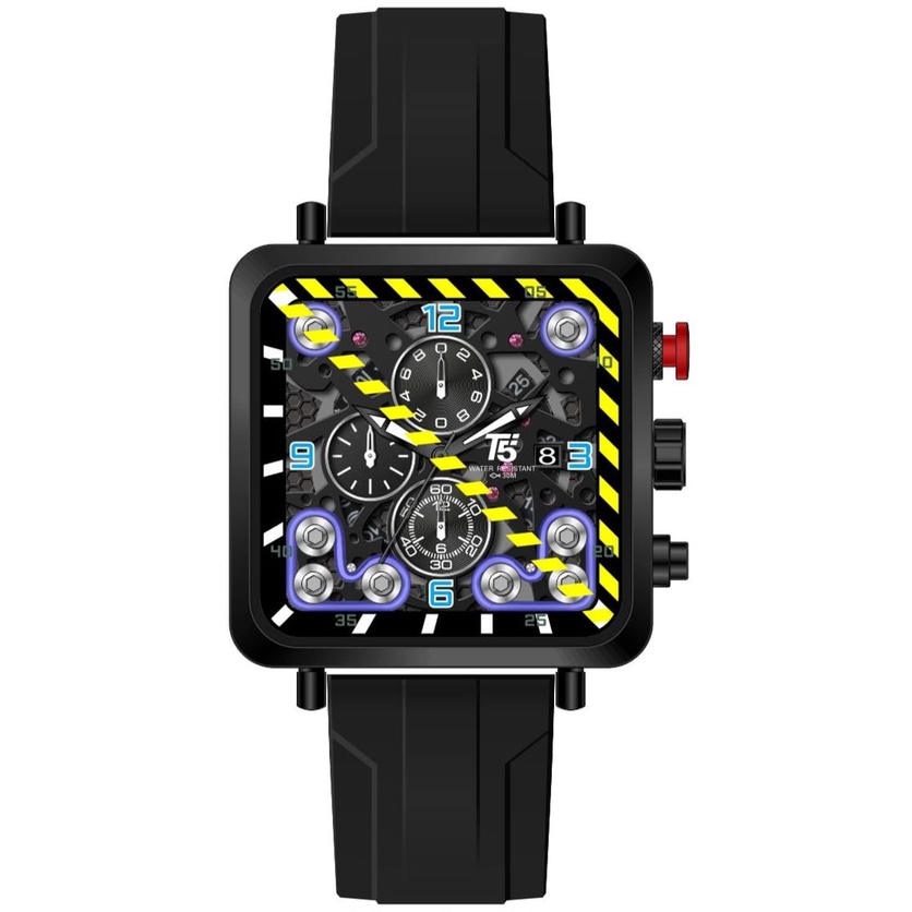 NEW T5 H3945G ORIGINAL CRONOGRAPH BERGARANSI FREE BOX DAN TAS