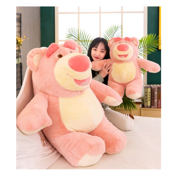 

Dijual Boneka Lotso Senyum Warna Pink Bahan Plush - 45cm Berkualitas