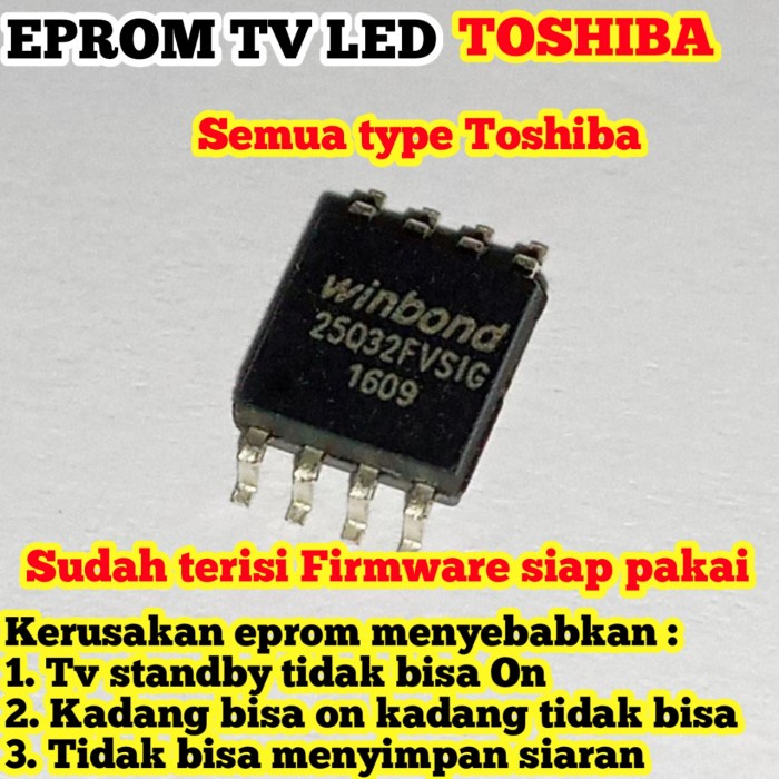 ic eprom tv LED Toshiba