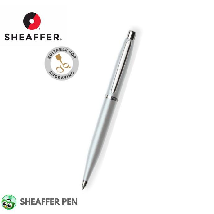 

Sheaffer VFM Strobe Silver Ballpoint Pen