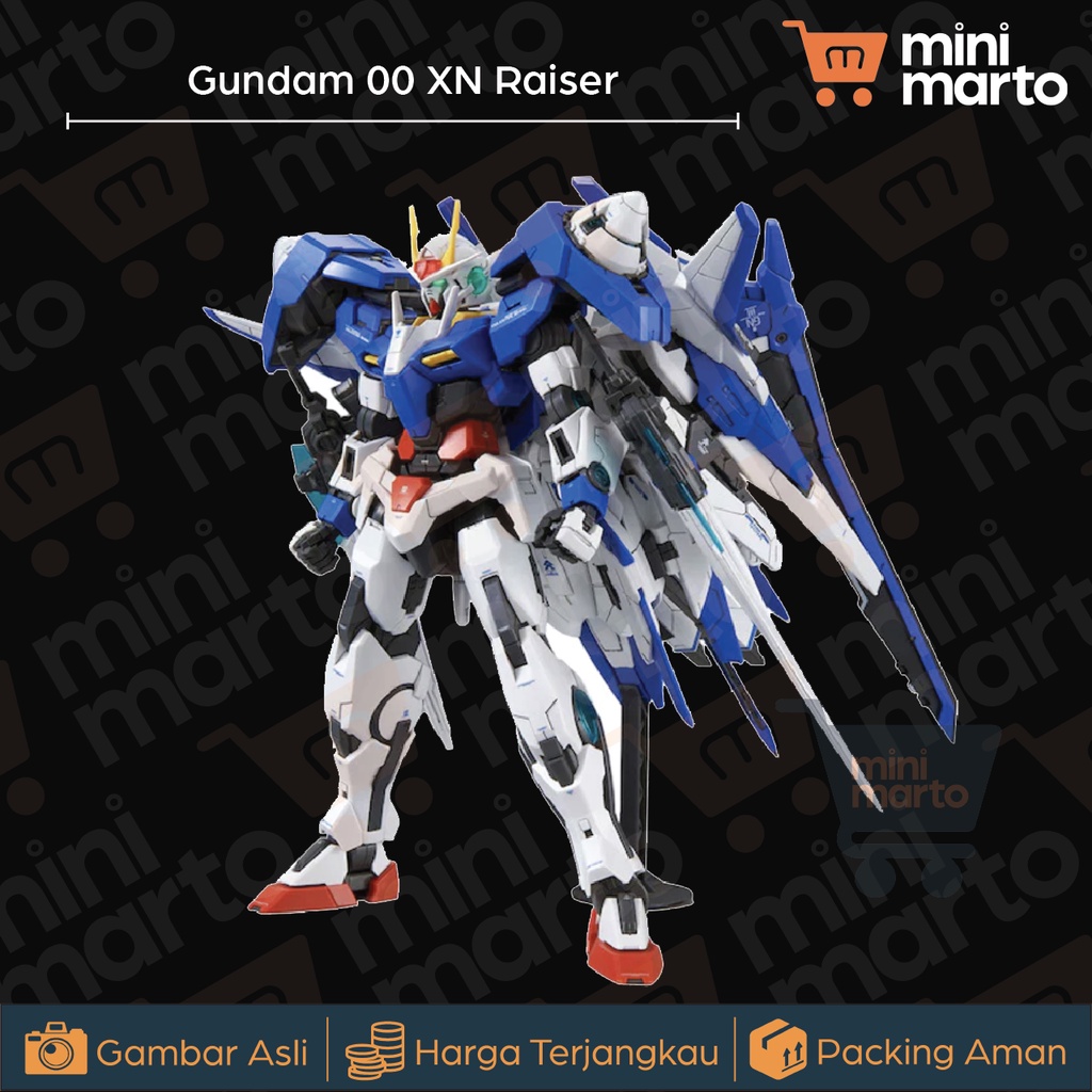 Bandai Gundam 00 XN Raiser - MG (Master Grade) - Minimarto