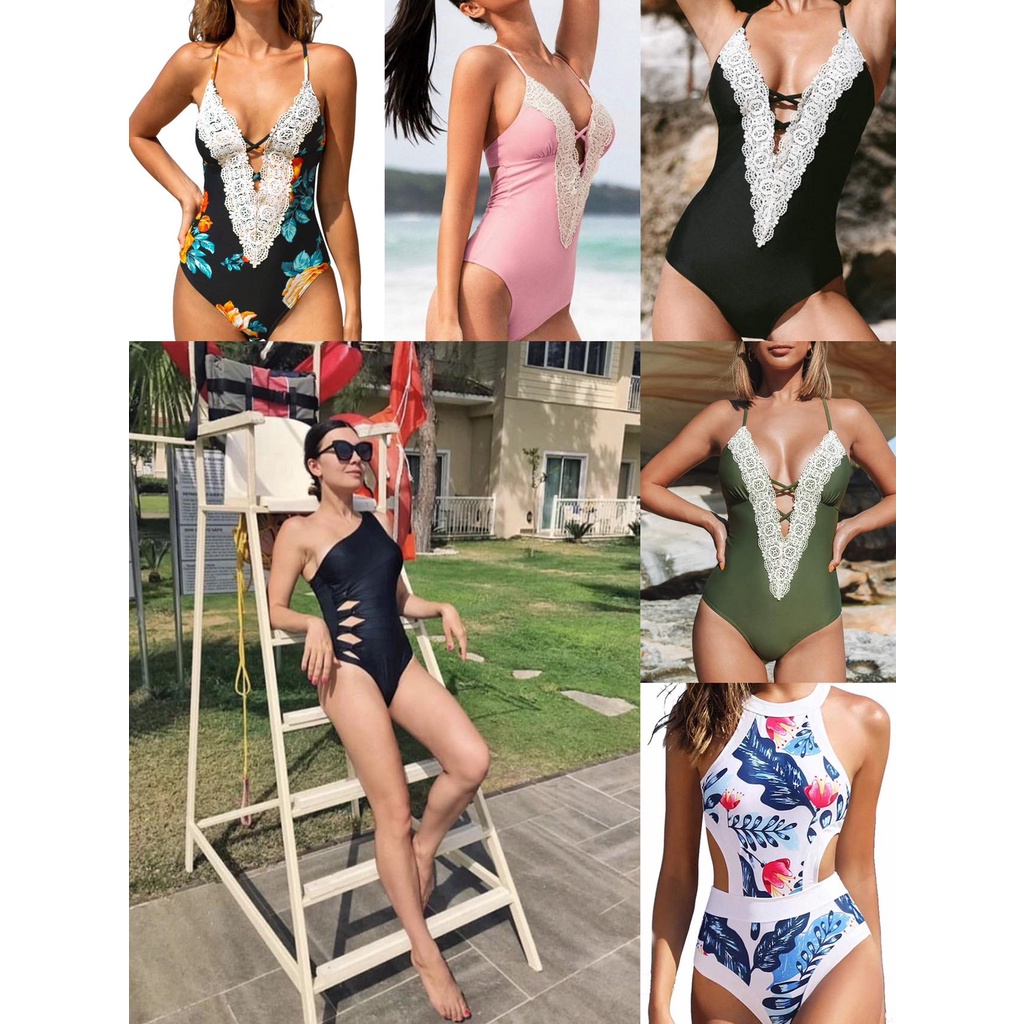 baju renang wanita bikini sexy fashion korea one piece big size high kualitas