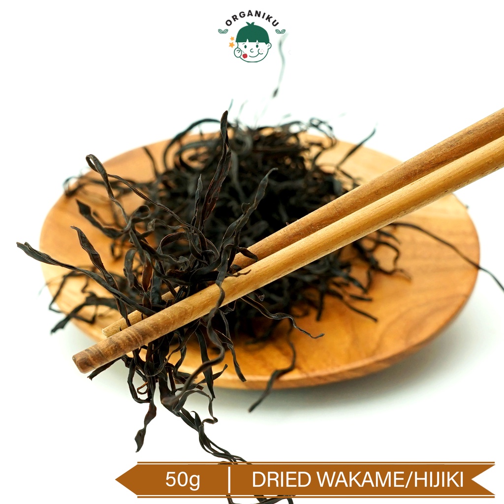 Dried Wakame / Hijiki Halal 50g, 100g