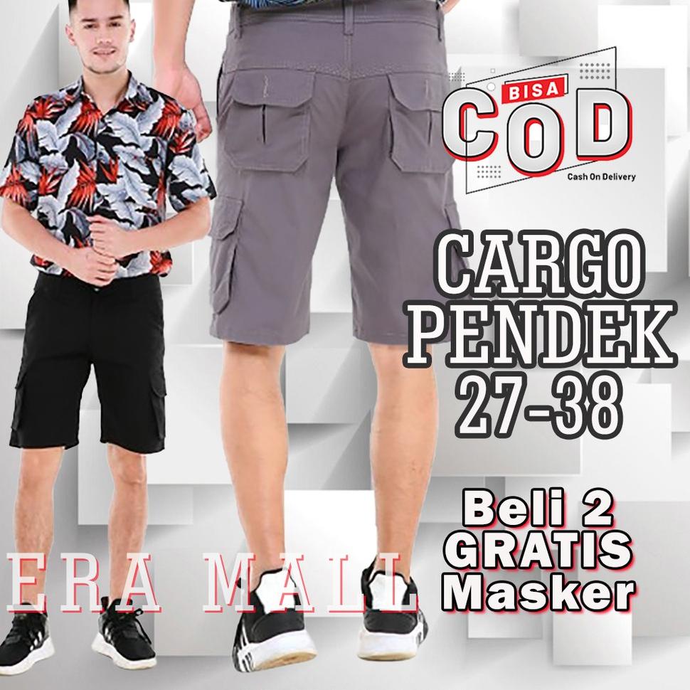 STOK TERBATAS Celana Cargo Pendek Pria Dewasa Kargo PDL Tactical Gunung Outdoor Pendek Cowok Distro 