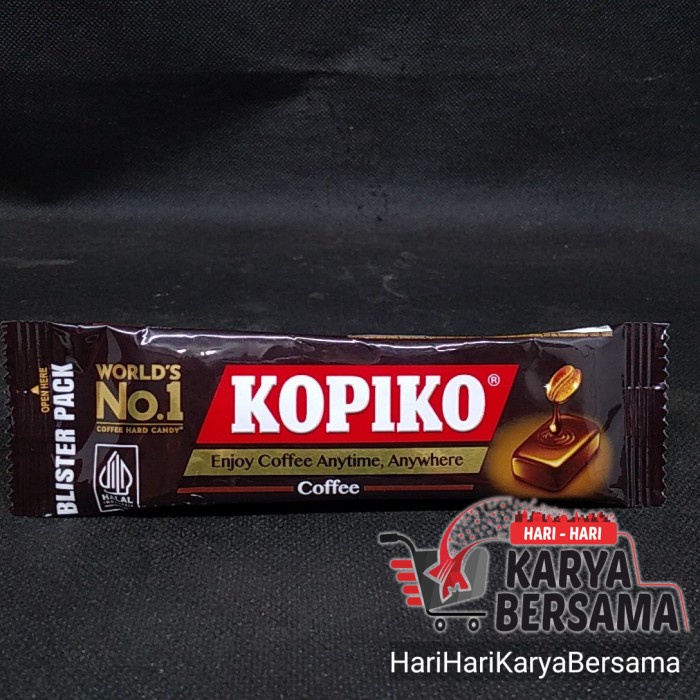 

PERMEN KOPIKO COFFEE CANDY BLISTER 17,5GR