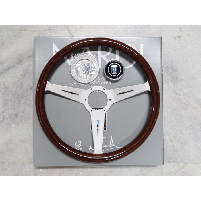 Best Seller Nardi Stir Mobil Classic Kayu Spoke Putih 5061.36.1000 Asli Original