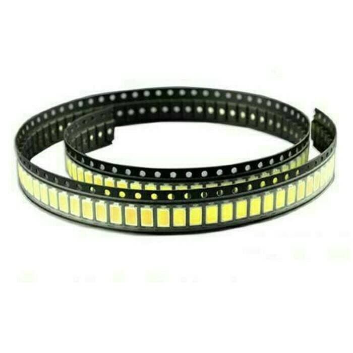 Isi 100 Pcs LAMPU LED SMD CHIP 5630 5730 LIGHT EMITTER DIODE WHITE SUPER BRIGHT Untuk pengganti Lampu servis LED