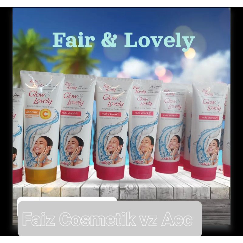 FAIR &amp; LOVELY FACIAL FOAM SABUN MUKA 100g