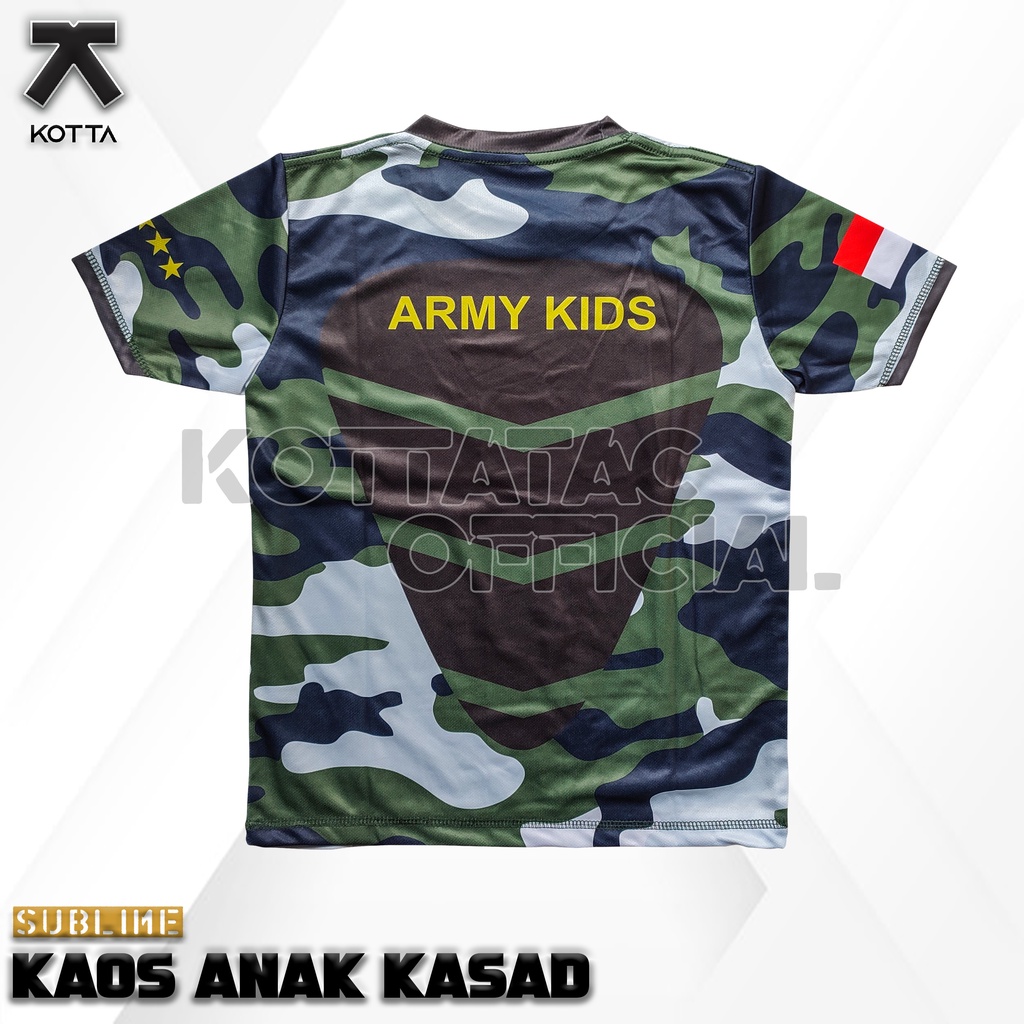 Setelan kaos anak kasad dryfit