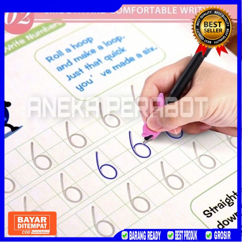 

[AP] 4 BUKU SET MAGIC PRACTICE BOOK ORIGINAL SANK MAGIC BOOK BISA DIHAPUS