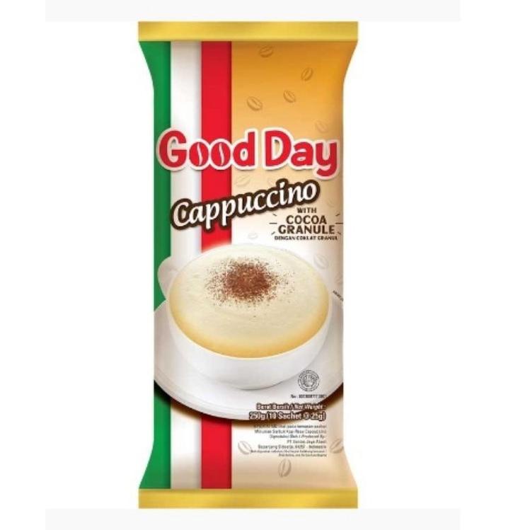 

X78 Good Day Cappuccino 10x25g renceng HOT PRODUCT ㄴ