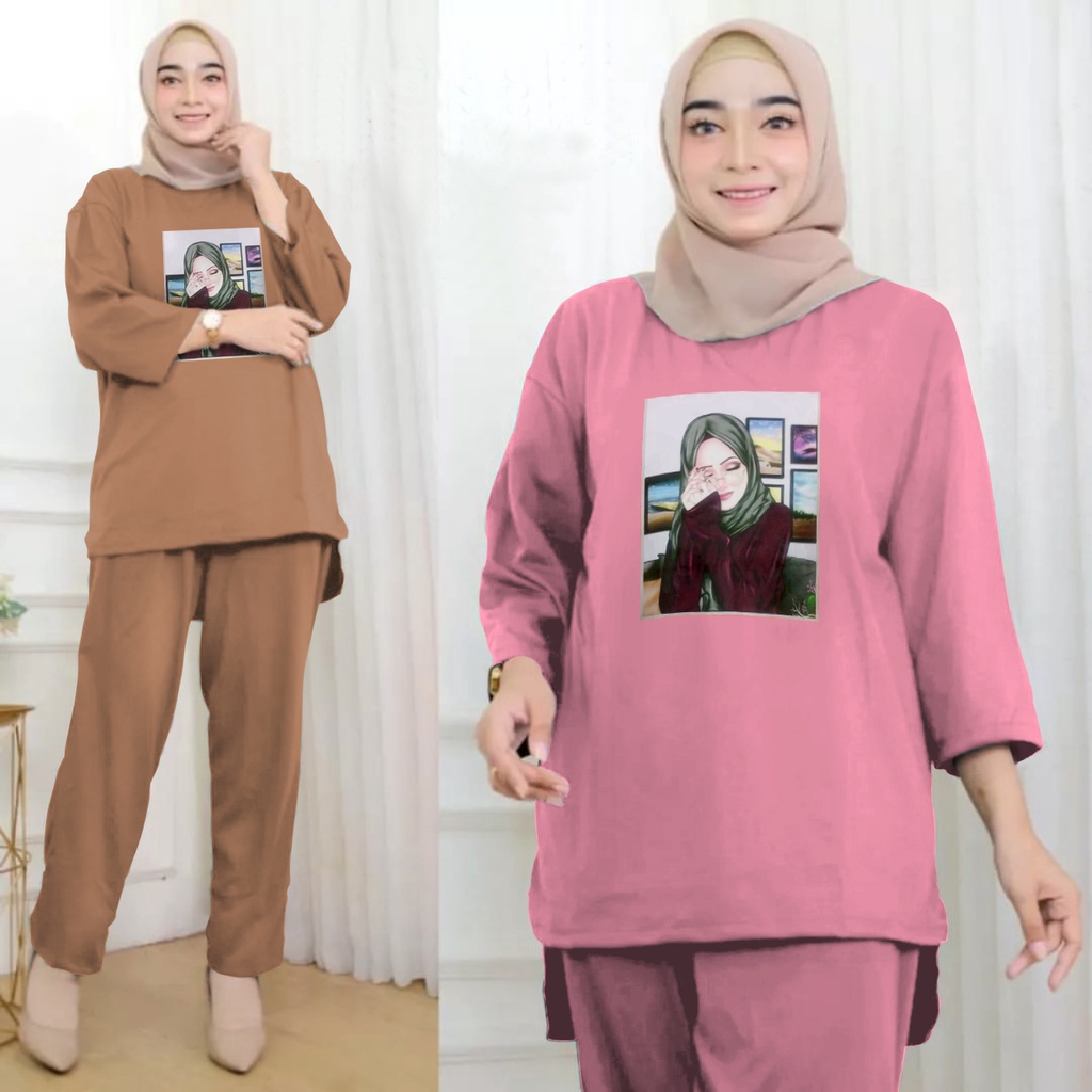 SETCEL STELAN CELANA KEKINIAN JUMBO / STELAN PRINT