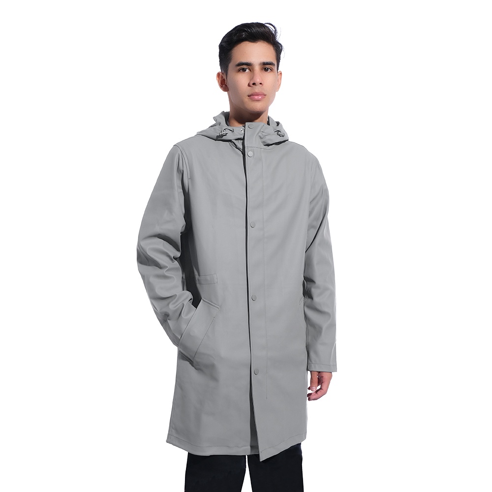 ZRA Water Repellent Parka Dark Grey