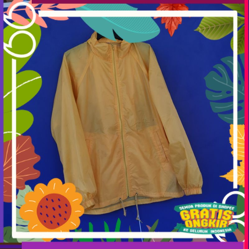 ON SALE CUMA 30 RIBU (NON VOUCHER) JAKET RUN SENAM ZUMBA JOGGING HARINGTON CASUAL 08 BERBAHAN PARASU