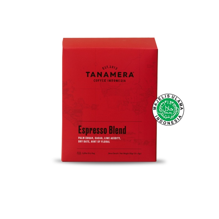 

TANAMERA COFFEE - Coffee Drip Bag / Filter Bag: Espresso Blend