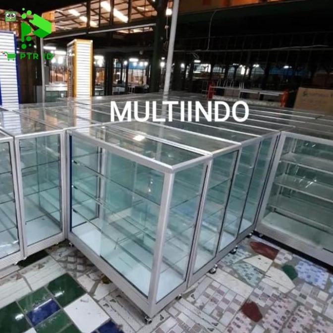 

PTR Etalase Kaca - Etalase Toko - Etalase Jualan Kaca Aluminium