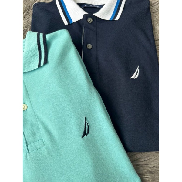 Naut**a logo polo shirt