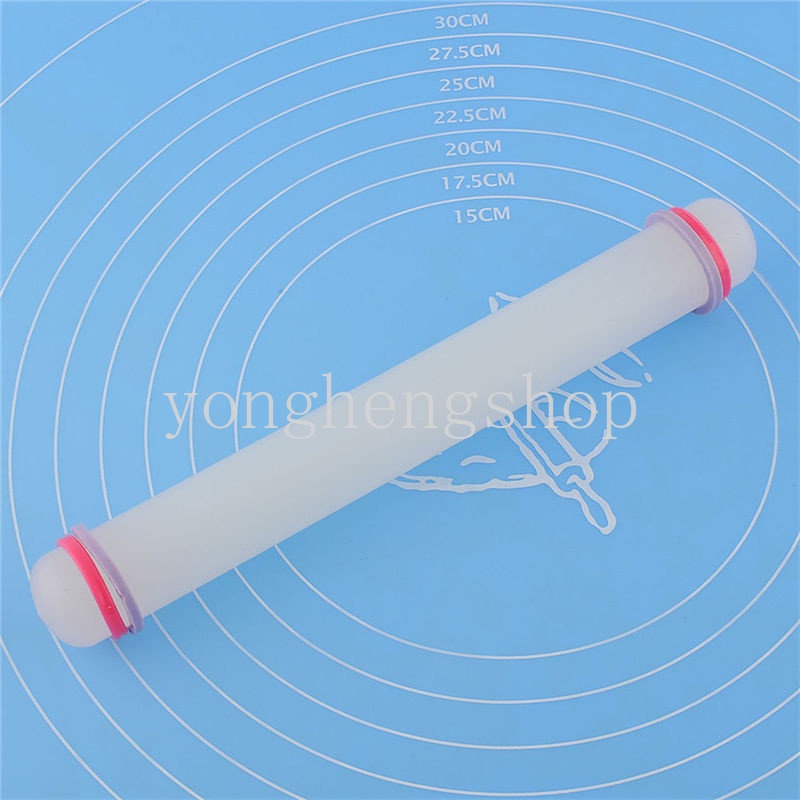 23 cm Non-stick Rolling Pin Penggiling Adonan Kue Fondant Sugarcraft Dekorasi Icing Alat Dapur DIY Baking Supply