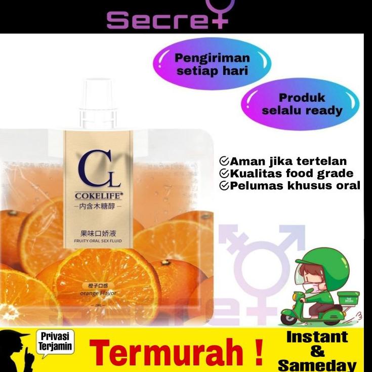 Di⚡kon !!  COKELIFE ORAL FRUITY EATABLE | LUBRICANT ORAL SPECIALIST ORI IMPORT - 15ML