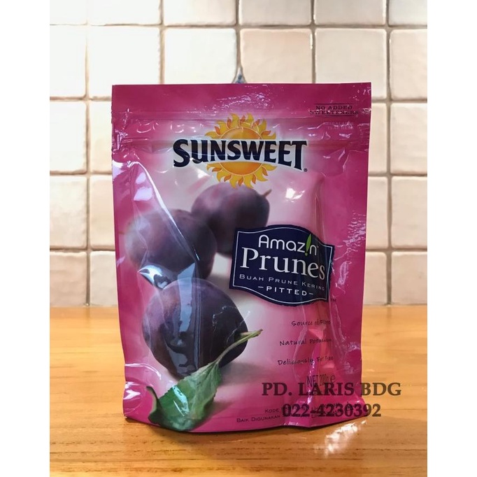 

SUNSWEET PRUNES 200GR (BUAH PRUNE KERING) TERLARIS