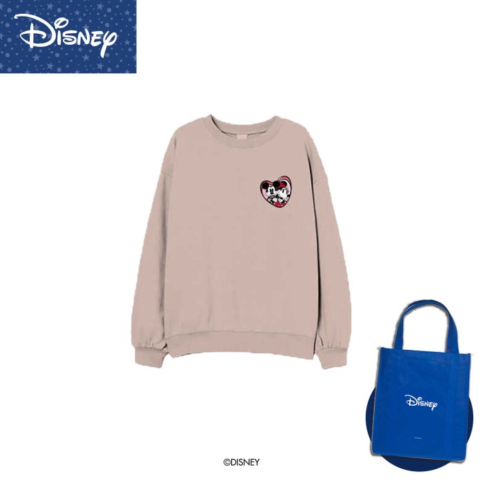 Disney Crewneck Dewasa Mickey and Friends Valentine Adult DMF1256