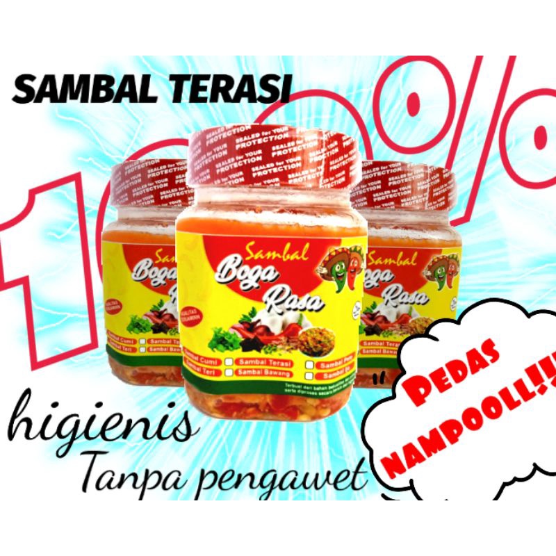 

Sambel Terasi / Sambal belacan 160g