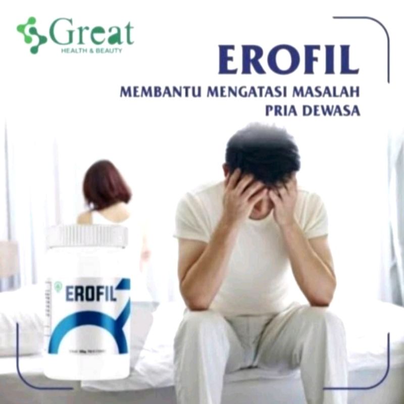 OBAT STAMINA PRIA EROFIL ASLI 100% ORIGINAL OBAT KUAT PRIA TAHAN LAMA HERBAL BERKUALITAS BPOM