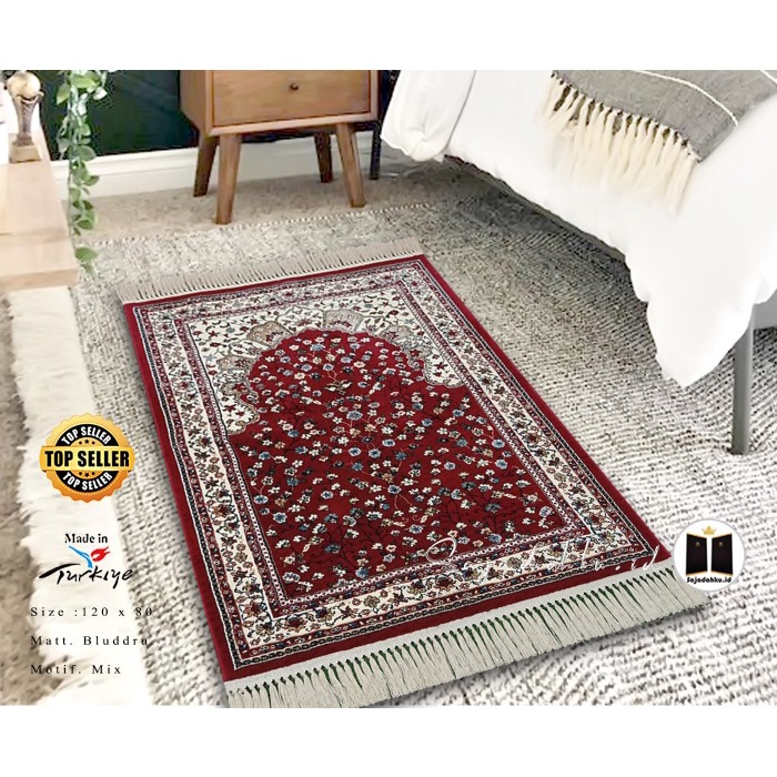 Sajadah Sajadah Imam Mada Tebal 10Mm Sejadah Sholat Dewasa Ukuran 120X80